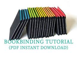 Pamphlet Stitch Bookbinding Tutorial Pdf Instant Download Etsy In 2020 Bookbinding Tutorial Bookbinding Book Binding Diy