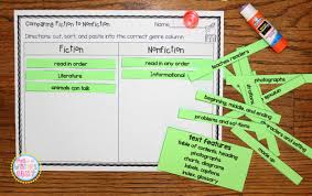 Fiction and Nonfiction Activities Bundle - Lead in Literacy - Resources For  Kindergarten, 1st & 2nd Grade