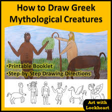 How To Draw Greek Mythological Creatures Booklet By Art With Lockheart Ancient greece, greek goddesses, greek gods.