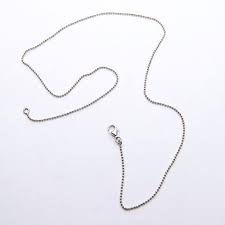 1mm Tiny Ball Chain Sterling Silver Necklace