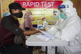 Stasiun Tawang Semarang Layani Tes Cepat Covid 19 Penumpang Republika Online