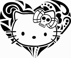 A beautiful picture full of hello kitty! Hello Kitty Nerd Coloring Pages In 2020 Hello Kitty Colouring Pages Hello Kitty Tattoos Hello Kitty Coloring