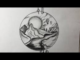 How To Draw Easy Nature Sunset Beautiful Scene Scenery For Beginners Step By Step Creative Scenery Youtube A simple, easy drawing to add to your art journal or bullet journal.