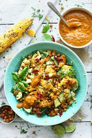 Zucchini Grilled Corn Salad Minimalist Baker Recipes Recipe Grilled Corn Vegetarian Grilling Salads Without Lettuce