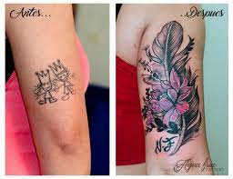 Otra idea genial es hacerte un tatuaje en ellas con un diseño que sea creativo y que te guste mucho. Aguafria Tattoo Tatuajes Para Tapar Otros Tatuajes El Facebook