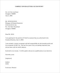 Accounting & finance professionals are in high demand. Senior Accountant Cover Letter Sample July 2021
