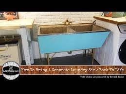 Check spelling or type a new query. How To Bring A Concrete Laundry Sink Back To Life Youtube