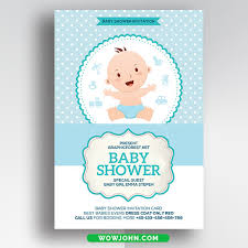 Planning a baby shower or sprinkle? Baby Shower Card Template Free Download Free Psd Templates Png Images Vectors Backgrounds Free Download