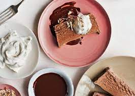 Chocolate Semifreddo With Chile Chocolate Sauce Bon Appetit Desserts Chocolate Semifreddo