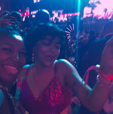 We are the Mystic Krewe of Femme Fatale 💋🖤❤️ We were a sight to behold..  Last night was a night to remember! New Orleans I love you deep again and  again. Thank