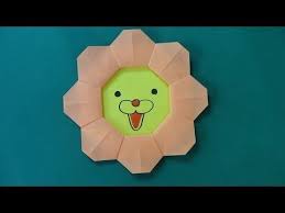 ポンデライオン 折り紙 pon de lion origami 動物のおりがみ 折り紙 おりがみの折り方