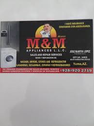 All heating & air conditioning is proud to serve the residential and commercial appliance repair. M M Appliances Home Facebook