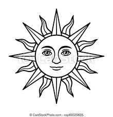 If you are in uruguay, vtv uruguay will be showing the match, while argentine natives can watch on tyc sports. Vintage Sun With Face Antique Sun Symbol With Face Vintage Heraldic Emblem Sun Of May Inca God Inti From Argentina And Canstock