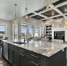 36 Stunning Beautiful Kitchen Design Ideas With Luxury Look Homepiez Interior Design Kitchen Luxury Kitchens Luxury Kitchen Design