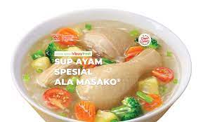 Resep Sup Ayam Spesial A La Masako Hangat Dan Lezat
