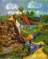 Houses In Auvers 2 Vincent Van Gogh Wikiart Org Van Gogh Art Artist Van Gogh Vincent Van Gogh Art