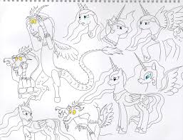 Neon nightmare moon this one was too difficult to do to many layers neon ponies folder link neon strawberry shortcake coloring pages my little pony wallpaper nightmare moon moon princess little poney pictures to draw drawing pictures my. Mlp Fim Discord Celestia Luna Nightmare Moon Prac By Shadowolfozo On Deviantart
