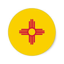 New Mexico State Flag Classic Round Sticker Zazzle Com New Mexico State Flag New Mexico Flag New Mexico
