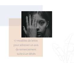 Lettre de remerciement pour un don suite ? Deces 17 Modeles De Lettres Pour Un Avis De Remerciement