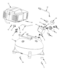 Buy Porter Cable Cpfac2600p Type 0 150 Psi 6 Gal Oil Free Pancake Replacement Tool Parts Porter Cable Cpfac2600p Type 0 Diagram