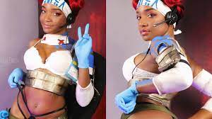 Kayyybearxo hits out at criticism following lewd Apex Legends Lifeline  cosplay - Dexerto