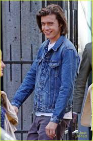 Nick Robinson Gets Filming Everything Everything With Amandla Stenberg Nick Robinson Nick Robinson