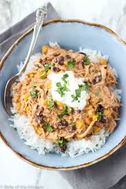 I veg it up with some carrots and spinach, toss in chunks of chicken, and add a bit of cream to make it extra decadent, flavorful, and rich. Crockpot Cream Cheese Chicken Chili Belle Of The Kitchen