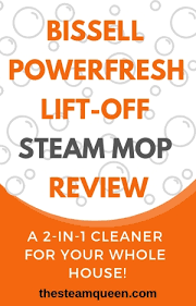 Bissell Powerfresh 2 In 1 Steam Mop Reviews Bissell Powerfresh Lift Off 1544 Steam Mop Review The Steam Queen