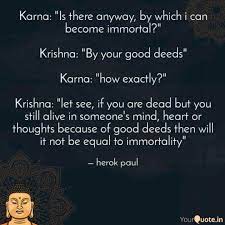 He is the son of the su. Karna Is There Anyway Quotes Writings By Herok Paul Yourquote