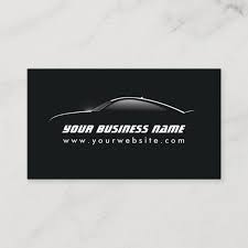 Automotive Car Outline Auto Detailing Repair Business Card Zazzle Com In 2021 Car Detailing Auto Repair Business Cards