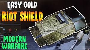 Bulwark riot shield blueprint these missions can only be unlocked when playing in public lobbies. How To Unlock Gold Riot Shield Fast N Easy Modern Warfare Youtube