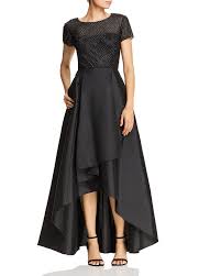 Adrianna Papell High Low Beaded Bodice Dress 100 Exclusive Women Bloomingdale S Dresses Beaded Bodice Dress Short Sheath Dress