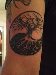Tree Of Life Yin Yang Tattoo Ying Yang Tattoo Yin Yang Tattoos Tattoos