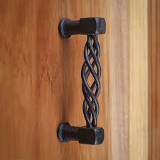10 drawer pull cabinet birdcage black