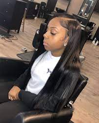 Straight Hairstyles For Black Women 100 Unprocessed Virgin Human Hair Sew In Weav Virgin Brazilian Straight Hair Straight Weave Hairstyles Straight Hairstyles