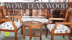 Check out bas rutten's liver shot on mma surge: Afforable Traditionally Classy Teak Wood Sofas Wooden Furniture Youtube