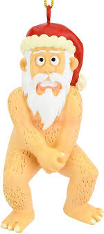 4.1 out of 5 stars. Amazon Com Tree Buddees Funny Naked Santa Claus Inappropriate Christmas Ornaments Home Kitchen