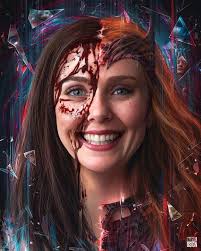 Professor Hulk meteor throws that boulder at MoM Wanda, how does she take  it?