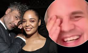 The director's signature sense of humor and. Tessa Thompson And Mark Ruffalo Chat With Taika Waititi About Thor Love And Thunder Daily Mail Online
