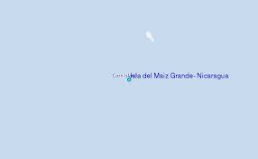 Isla Del Maiz Grande Nicaragua Tide Station Location Guide