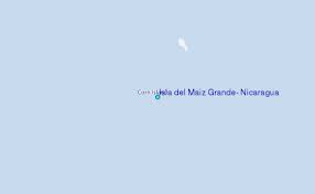 isla del maiz grande nicaragua tide station location guide