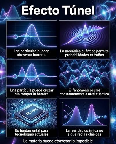 UNA PARTÍCULA PUEDE ATRAVESAR UNA PARED? En el mundo cuántico…  lo  imposible puede ocurrir. Una partícula puede aparecer al otro lado de una  barrera. Sin romperla. Este fenómeno se conoce como: