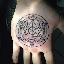 My fullmetal alchemist tattoo by alan de la rosa, las vegas, seven tattoo studio /r/all. 19 Fullmetal Alchemist Tattoos The Body Is A Canvas Alchemy Tattoo Hand Tattoos Tattoos