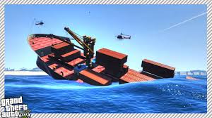 container ship sinking in sea youtube