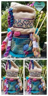 January 21, 2017 · see all. Knit Gnome Lady Jar Cover Free Knitting Pattern Knitting Pattern