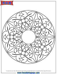 All you need is photoshop (or similar), a good photo, and a couple of minutes. Simple Mandala Art Coloring Pages Om Also Written As Aum Is The Hallerenee