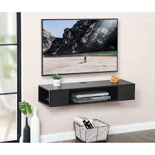 Check spelling or type a new query. Tv Stands Home Garden Floating Wall Mounted Tv Console Media Center Shelf Storage Cabinet Av Black Kairosseguridad Cl