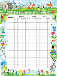 attendance chart ideas for childrens church attendance