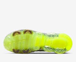 Nike Nike Air Vapormax Flyknit 3 White Black Volt Bright