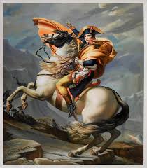 Napoleon Crossing The Alps Jacques Louis David Oil Painting Etsy David Painting Art Napoleon